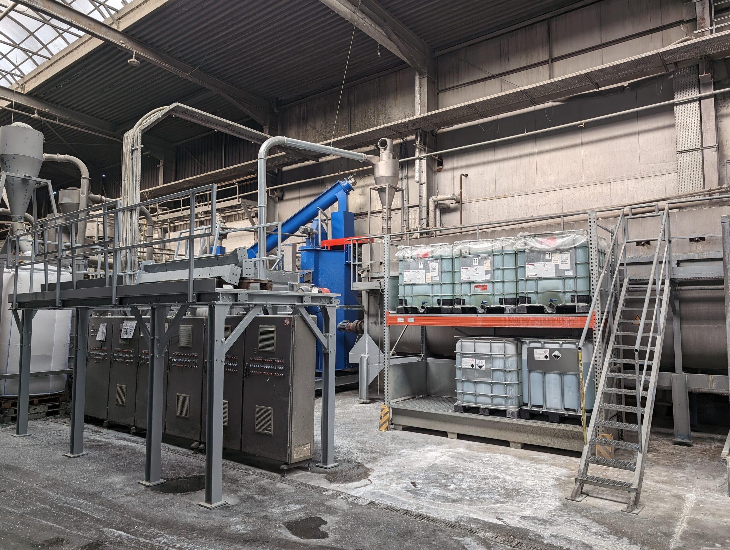 Projektbild BTB Recycling – Umbau & Erneuerung der PET-Waschanlage